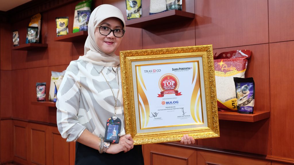 BULOG Raih Indonesia Digital PR AWARD 2021