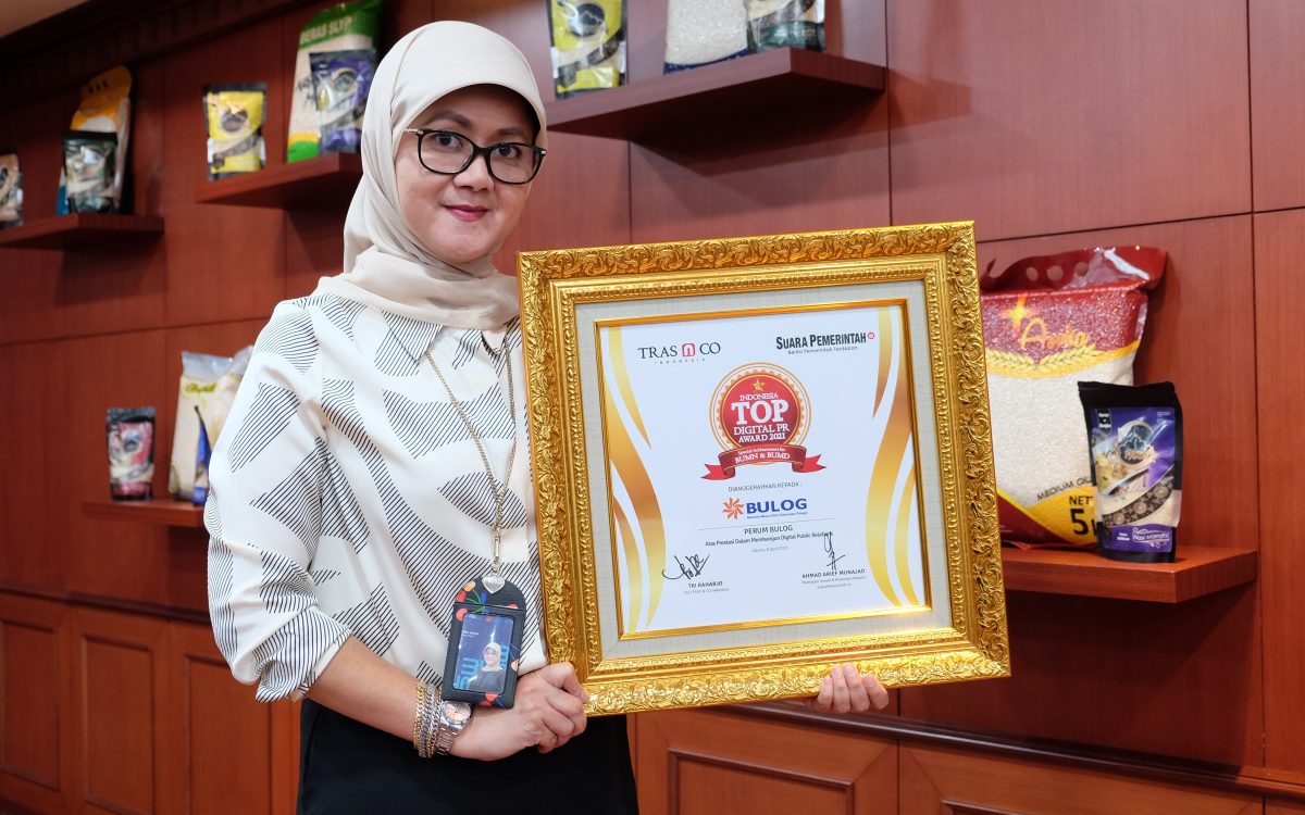 BULOG Raih Indonesia Digital PR AWARD 2021