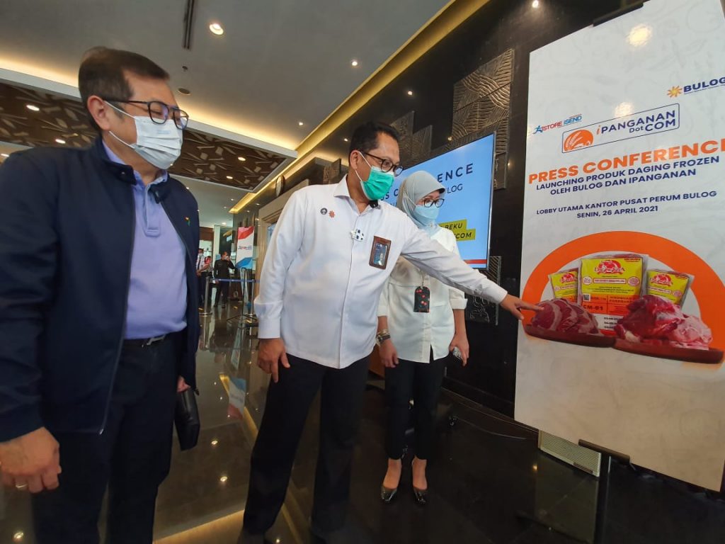 BULOG Launching Penjualan Daging Melalui Ipanganandotcom