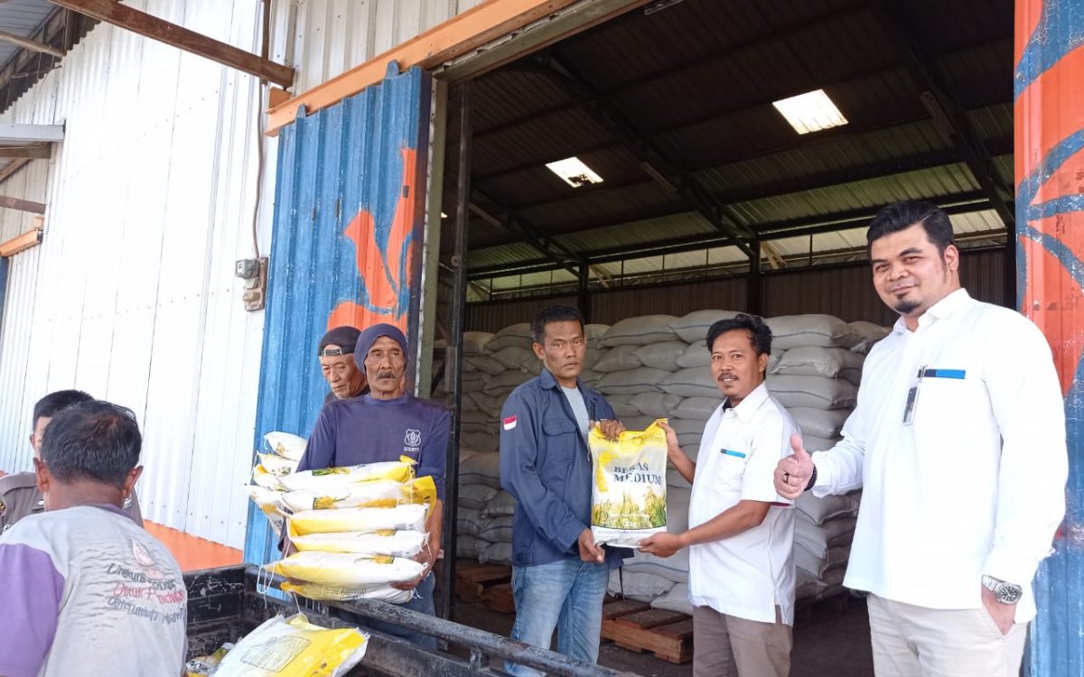 BULOG Lebak Pandeglang Terus Serap Gabah Petani