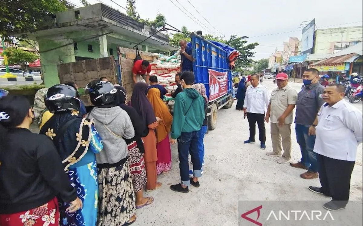 Pemprov-Bulog Kalteng Telah Distribusikan Beras Subsidi Hingga 140 Ton