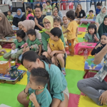 Sambut Hari Anak Nasional, BULOG Ajak Bocah-bocah Tour Supermarket dan Mengenal Beras