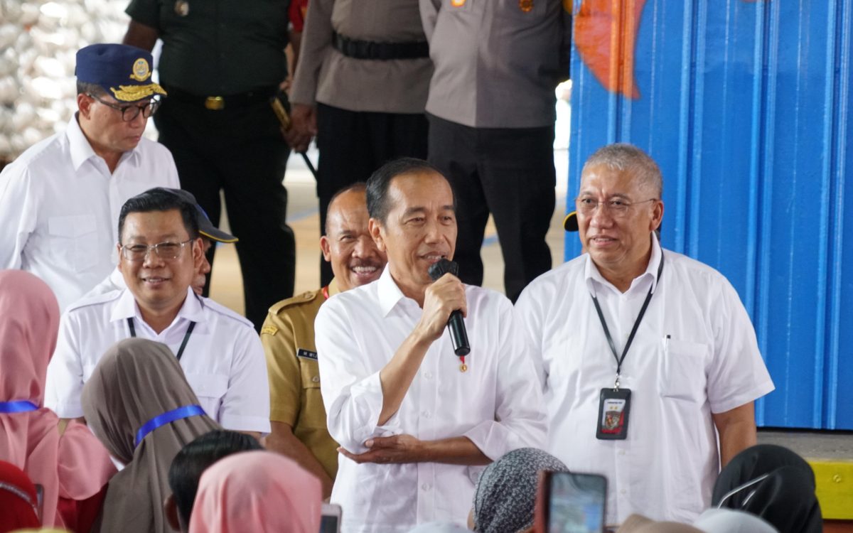 BULOG BERSAMA PRESIDEN DAN BAPANAS LUNCURKAN BANTUAN PANGAN 2024