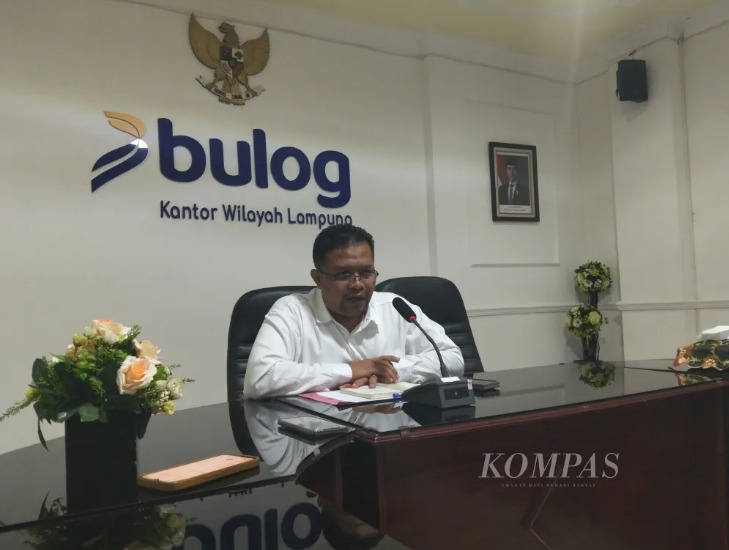 Gudang Nyaris Penuh, Bulog Lampung Sewa Puluhan Gudang Tambahan