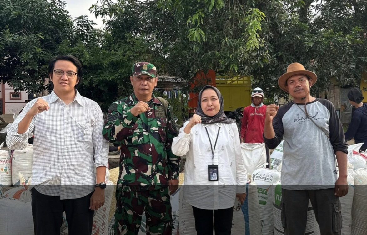 BULOG Gaet TNI, Penyerapan Gabah Indramayu Tertinggi se-Indonesia
