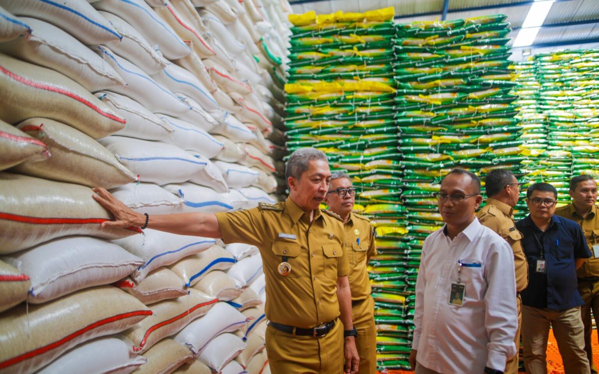 Cek Gudang Bulog, Pastikan Pasokan Beras Untuk Kota Bogor Aman