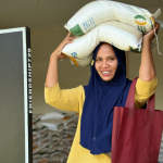 Penerima Bantuan Bapang di NTB Syukur, Beras Bulog Berkualitas Sangat Baik