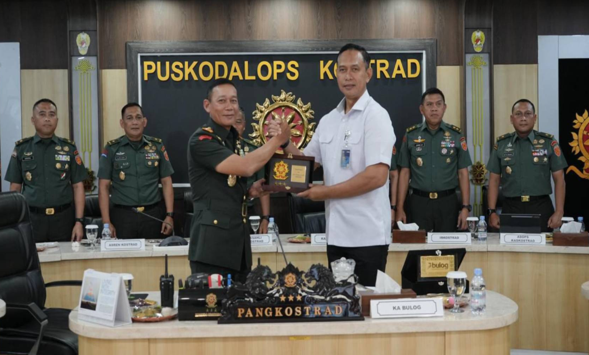 BULOG-Kostrad Perkuat Sinergi dalam Distribusi Pangan Demi Stabilisasi Harga & Pasokan