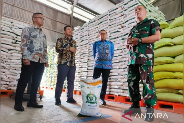 BULOG dan Pemprov Kalteng pastikan kesiapan penyaluran bantuan beras ke 93.161 PBP