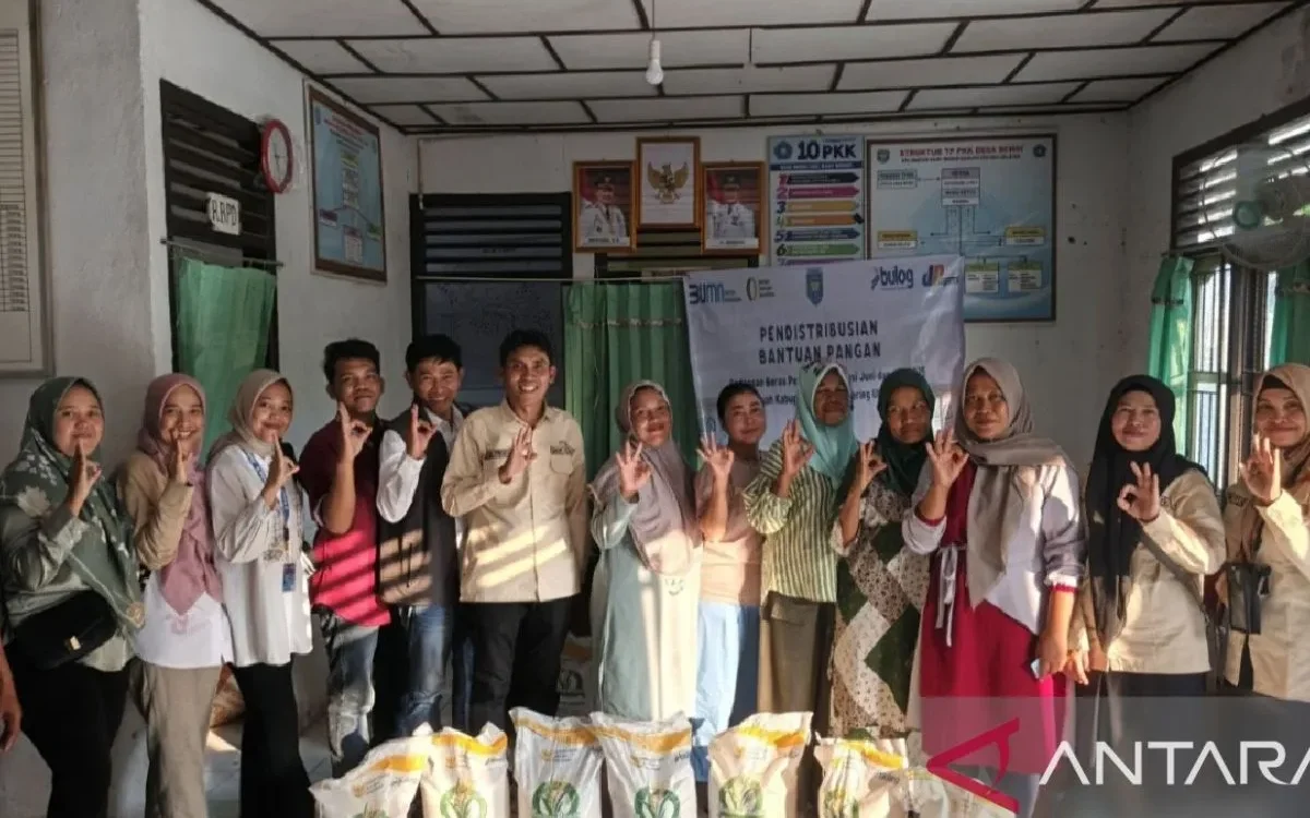 Bulog: Penyaluran beras bantuan pangan di OKU Raya tuntas 100 persen