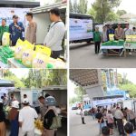 Polres Bersama Bulog Cabang Gorontalo, Lakukan Gerakan Pangan Murah, Wujudkan Swasembada Pangan