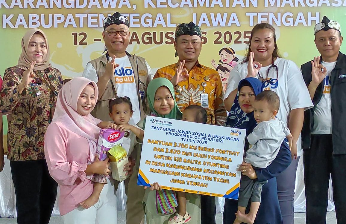“Bulog Peduli Gizi” di Desa Karangdawa, Kabupaten Tegal, Upaya Mengatasi Masalah Stunting