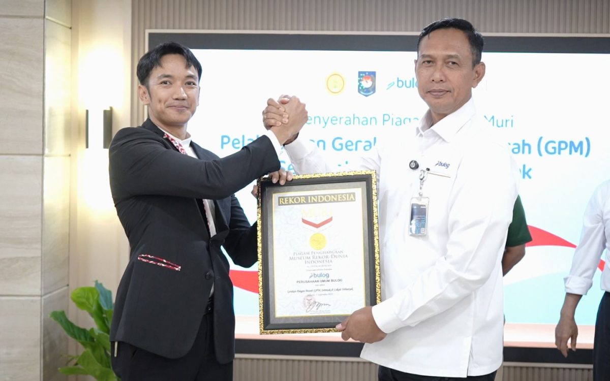 BULOG Pecahkan Rekor MURI, Gelar GPM Serentak di Seluruh Indonesia sebanyak 4.337 Titik