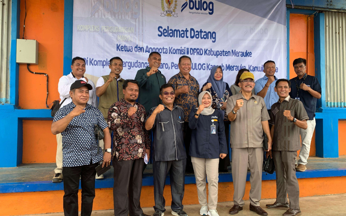 Bulog Merauke Serap Beras Petani Tanpa Batas Kuota