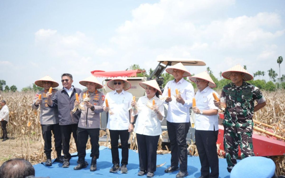 Mantapkan Langkah Menuju Swasembada Pangan, BULOG Siap Serap Jagung Hasil Tanam POLRI