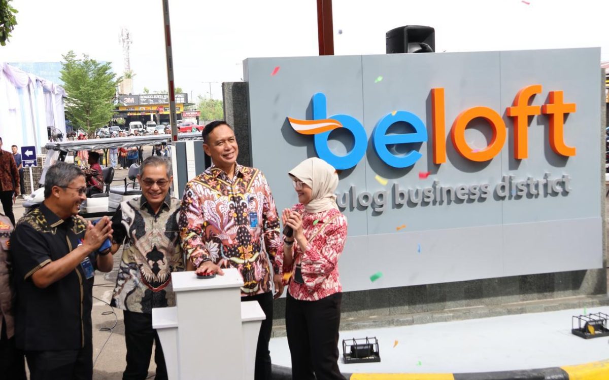 Resmikan Kawasan Beloft di Kelapa Gading, Perum BULOG: Ini Jadi Ikon Baru