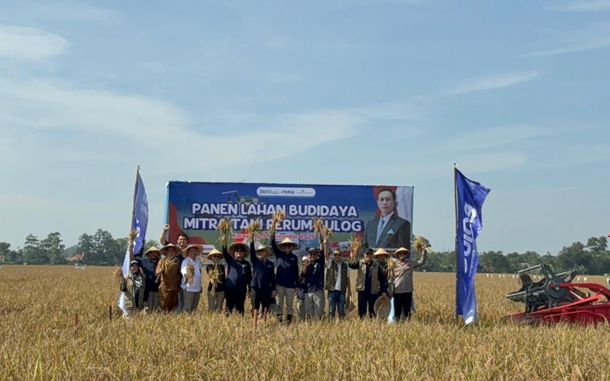 Bulog Terapkan Teknologi Pertanian Modern di Karawang, Produktivitas Padi Meningkat