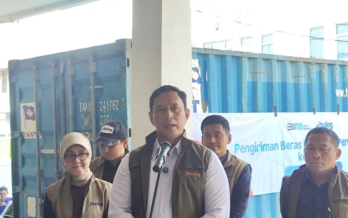 Bulog Kirim 48 Ton Beras Premium ke Batam, Penuhi Kebutuhan Natal dan Tahun Baru