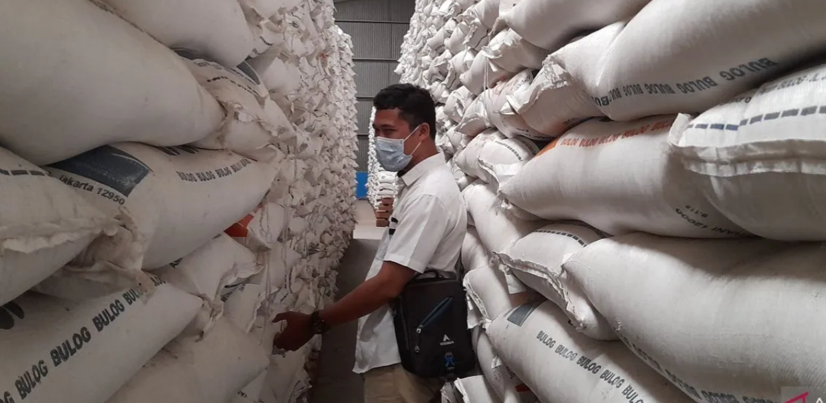 BULOG Pastikan Stok Beras di Serang dan Cilegon Aman Hingga Ramadhan