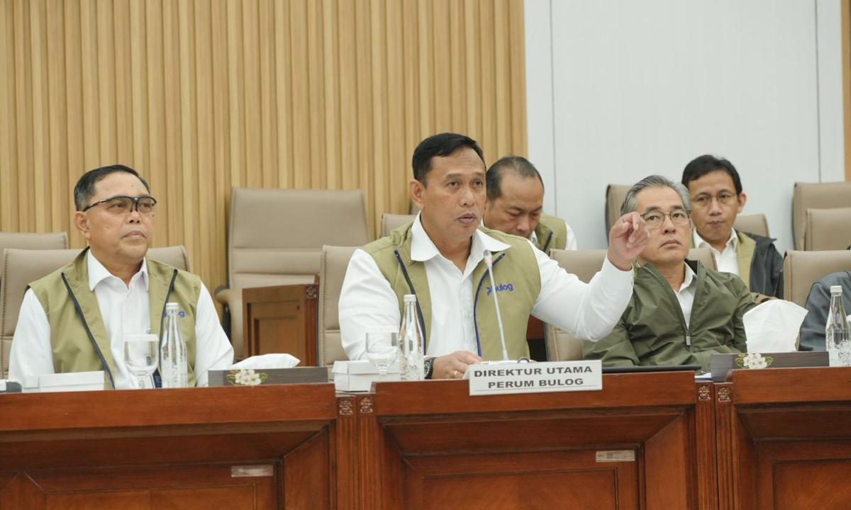 BULOG Paparkan Peran Strategisnya di Wilayah Bencana dan Dukung KDMP dalam RDP Komisi VI
