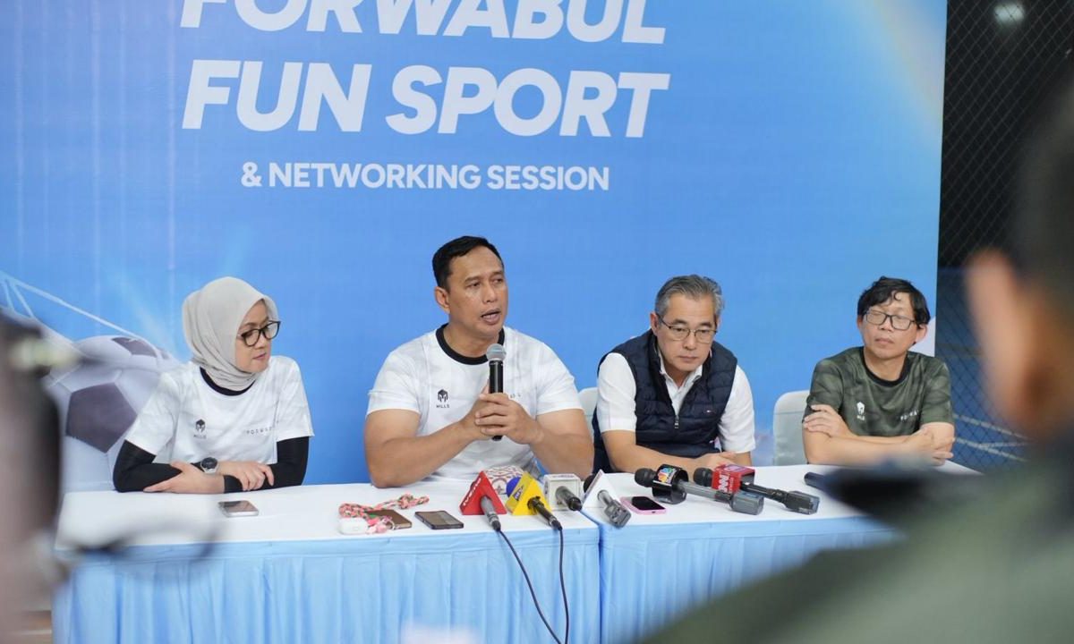 BULOG GELAR FUN SPORT & NETWORKING SESSION BERSAMA INSAN MEDIA