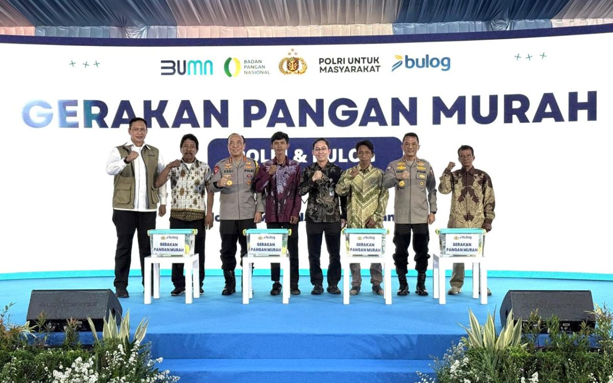 BULOG DAN POLRI LUNCURKAN GERAKAN PANGAN MURAH MENJELANG LEBARAN IDULFITRI