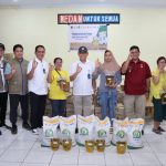 Pastikan Tepat Sasaran, Wakil Dirut BULOG Tinjau Penyaluran Bantuan Pangan di Medan