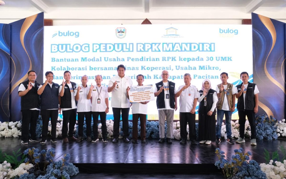BULOG Dorong Kemandirian Usaha Mikro dan Kecil (UMK) melalui Program TJSL Bulog Peduli RPK Mandiri di Jawa Timur