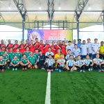 BULOG Perkuat Sinergi Ketahanan Pangan Bersama Stakeholder Melalui Mini Soccer Fun Match