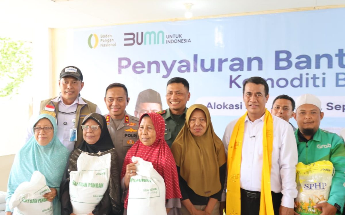 Bapanas dan BULOG Launching Bantuan Pangan, Sasar 405.404 Penerima di Sulawesi Tengah
